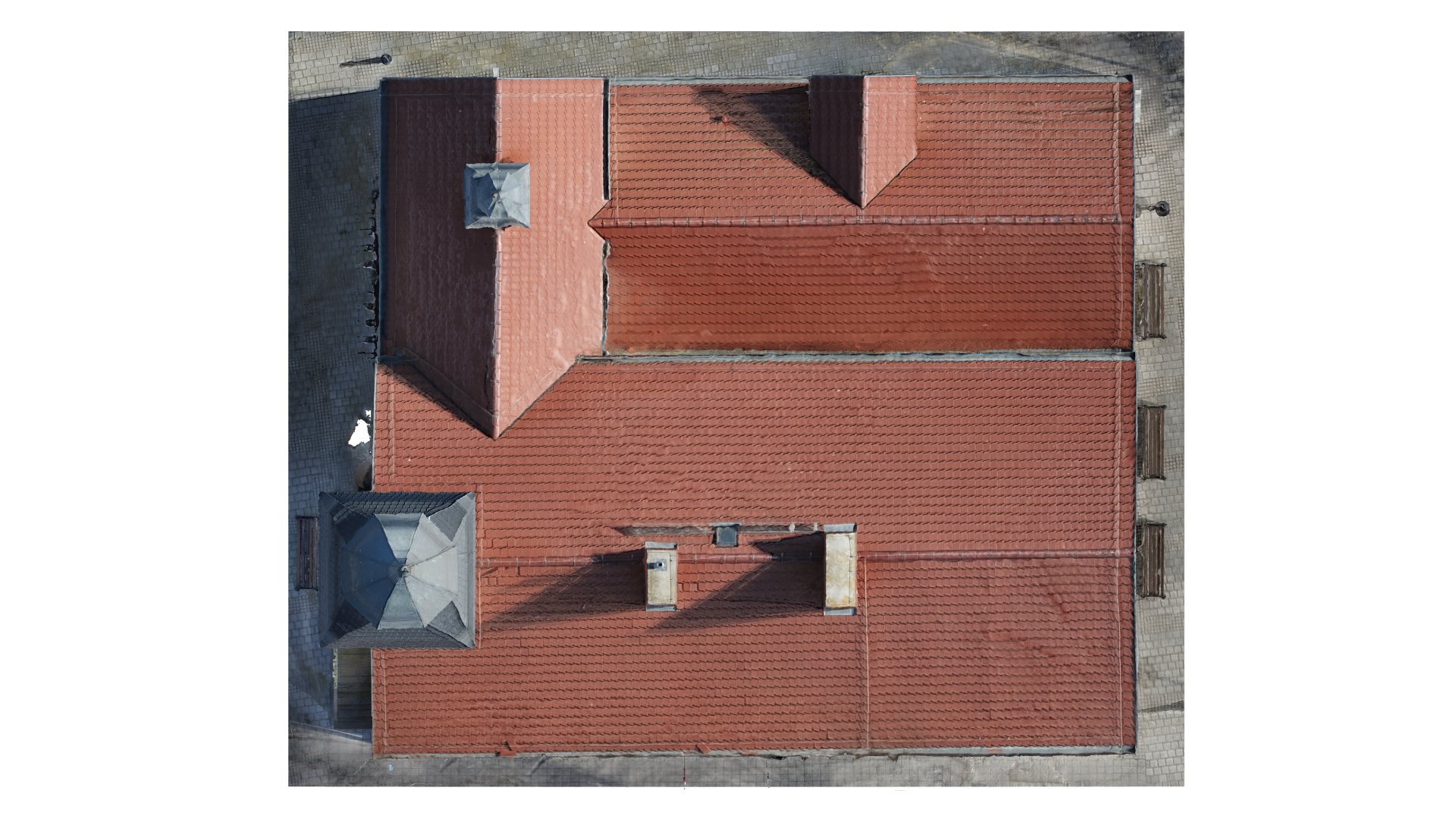 Figure 28. Render of the roof.
