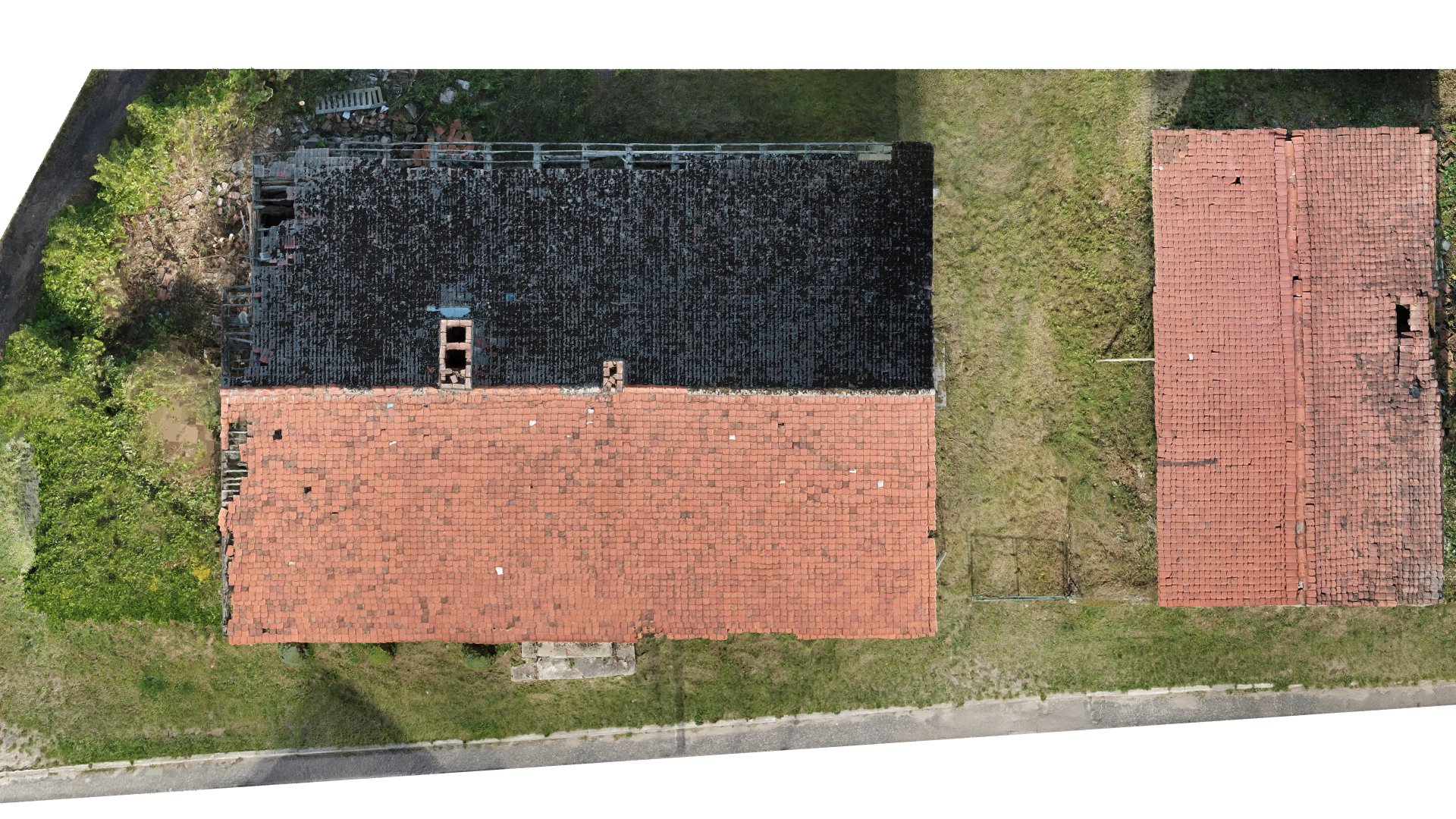 Figure 23. Render of thr roofs.